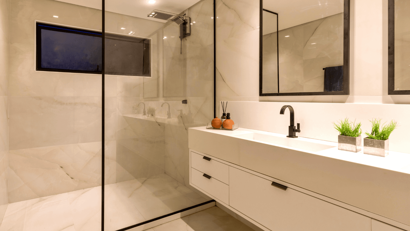 Luxury bathroom remodel